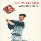 1954 Wilson Franks Baseball Cards