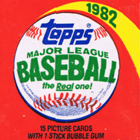 1982 Topps Baseball Cards