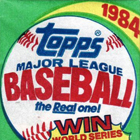 1984 Topps Baseball Cards