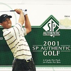 2001 SP Authentic Golf Cards