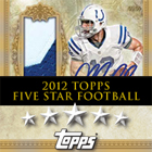 2012 Topps Five Star Football Cards