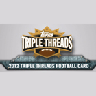 2012 Topps Triple Threads Football Cards