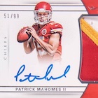 Hottest Patrick Mahomes Cards on eBay