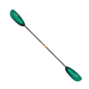 Aqua Bound Tango 2 piece fiberglass kayak touring paddle in green tide color. Available at Riverbound Sports in Tempe, Arizona.