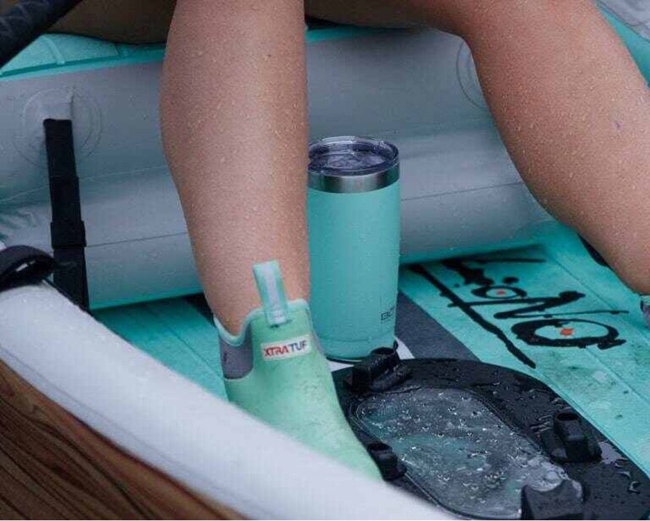 The Magnepod by Bote in seafoam green.