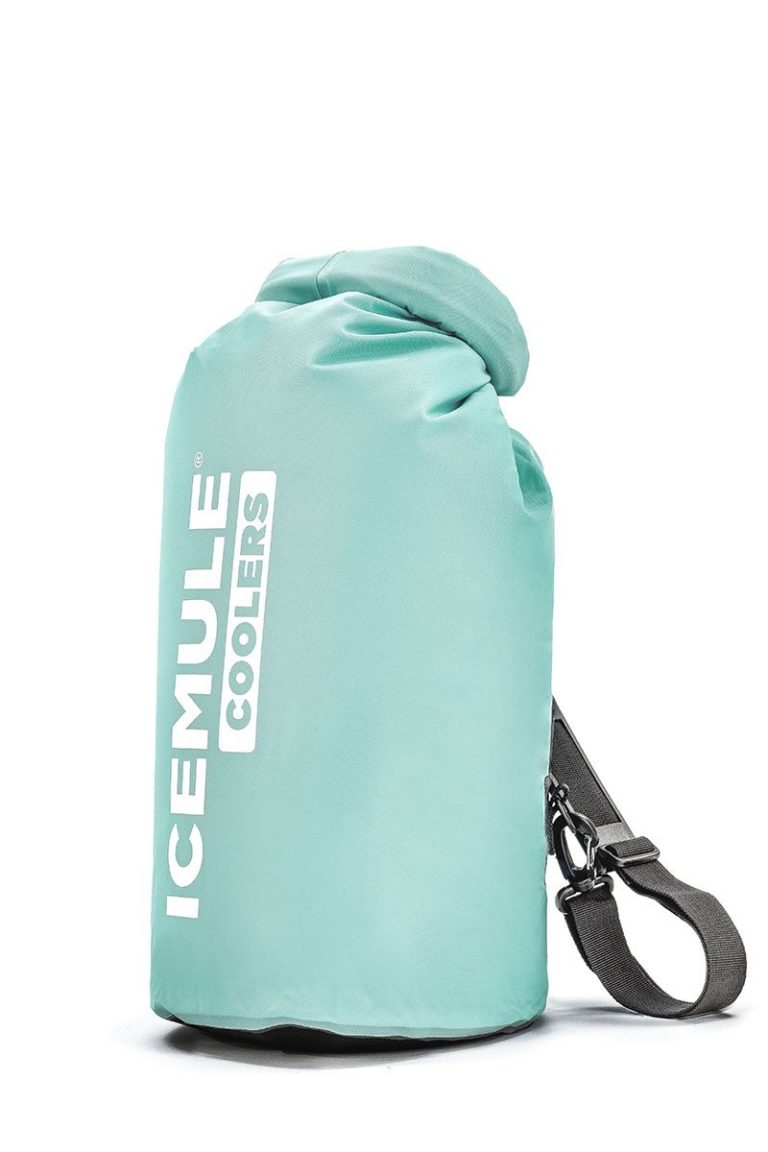 Ice Mule soft cooler front image seafoam