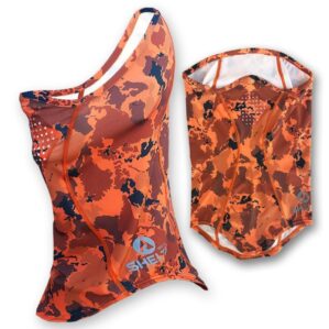 Shelta Sun Protective Gaiter in B.O. Camo color.