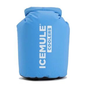 Ice Mule soft cooler front image blue.