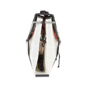 Oru Kayak Bay ST folded side view. Available at Riverbound Sports store in Tempe, Arizona.