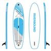 Riverbound Sports 11'6" recreation inflatable paddleboard in blue and grey. Available at Riverbound Sports in Tempe, Arizona.