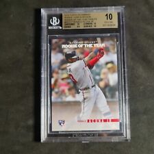 2018 Topps On Demand Ronald Acuna Rookie Year in Review ROTY7 BGS 10 Pristine 