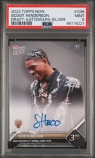 2023 TOPPS NOW SCOOT HENDERSON DRAFT AUTO SILVER #D3B /99 PSA 9