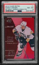 2012-13 Fleer Retro Essential Credentials Future /42 Sidney Crosby #1 PSA 8