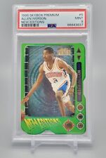 1996 Skybox Premium Allen Iverson New Editions #5 PSA 9 Mint