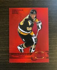 2012-13 Fleer Metal Gems Universe Mario Lemieux /100 Red Pittsburgh Penguins PMG