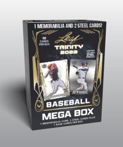 2023 Leaf Trinity Baseball Mega Box Checklist and Review