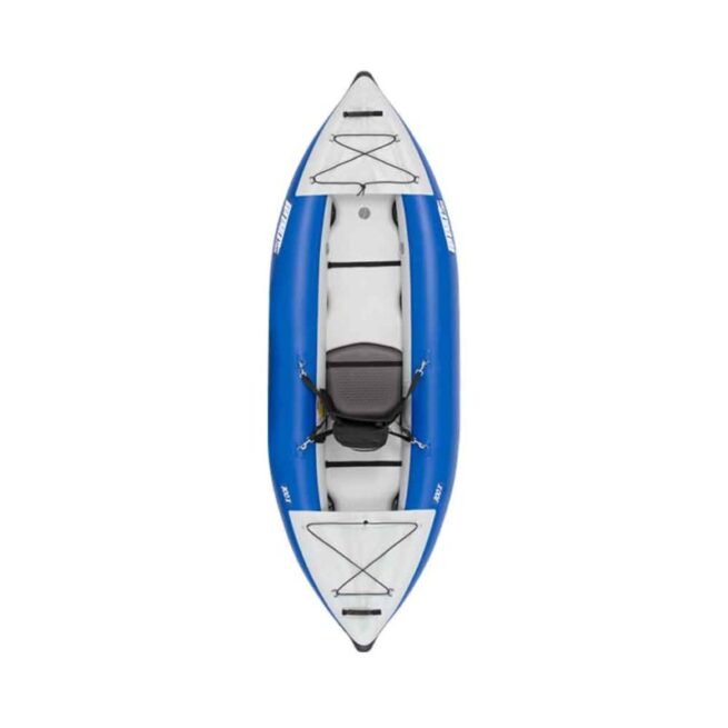 Sea Eagle 300X Solo inflatable top view .