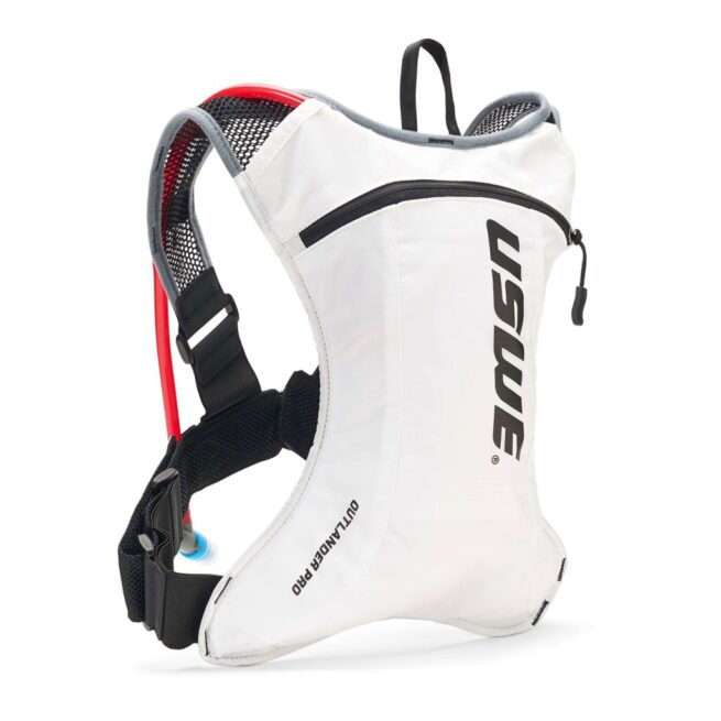 USWE Outlander Pro 2L Hydration Pack in cool white. Available at Riverbound Sports in Tempe, Arizona.