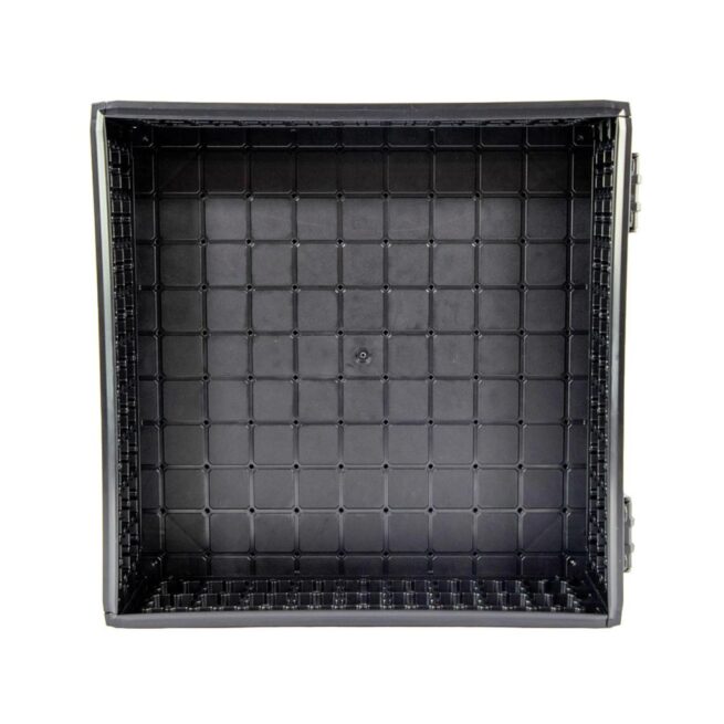 Empty YakAttack rugged 16 x 16 ShortStak upgrade storage box. Available at Riverbound Sports in Tempe, Arizona.