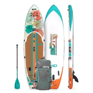 Bote Boards HD Aero inflatable SUP Aloha package. Available at Riverbound Sports in Tempe, Arizona.