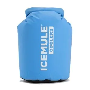 Ice Mule soft cooler front image blue.